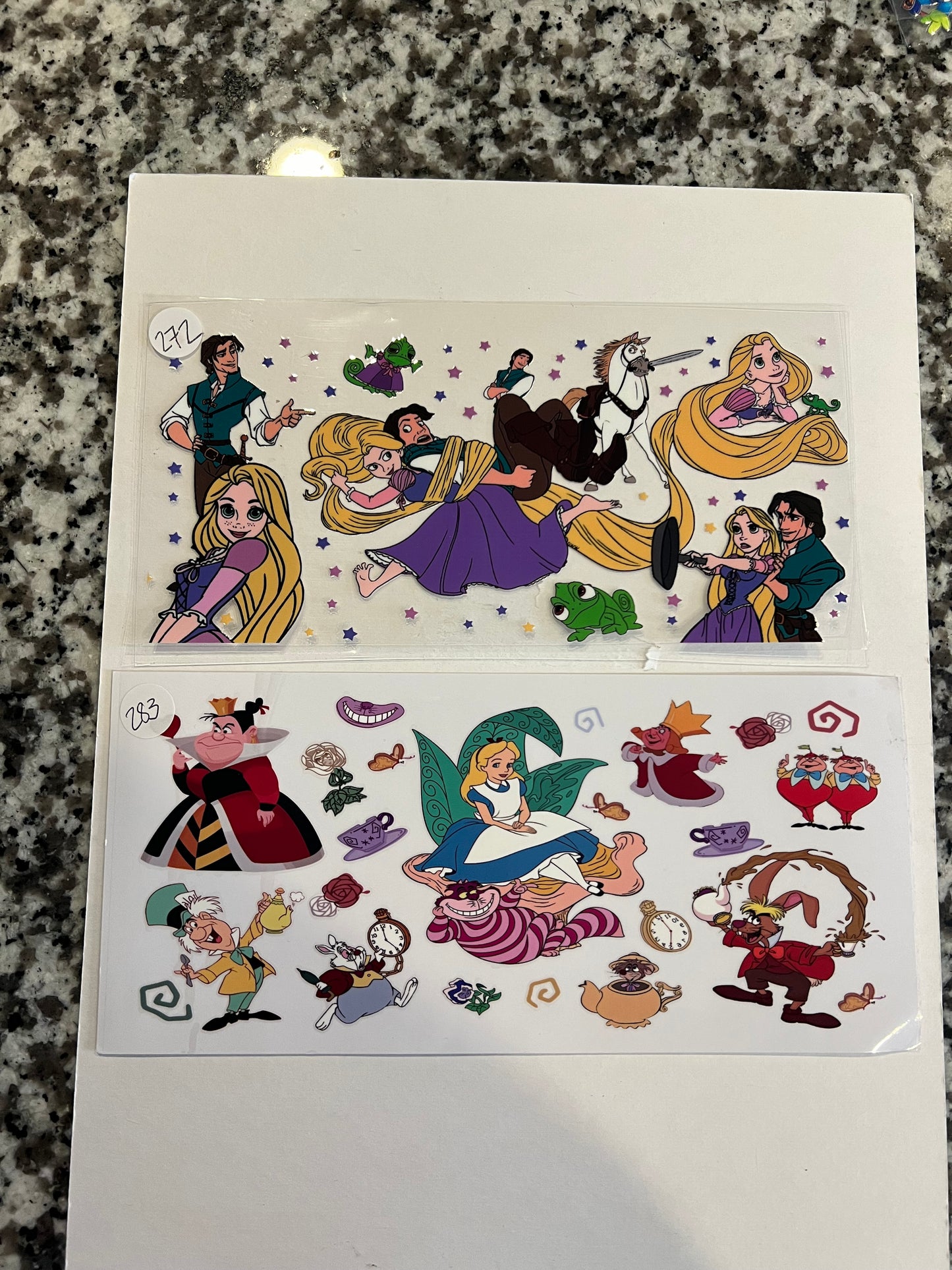 Princess UVDTF Wraps