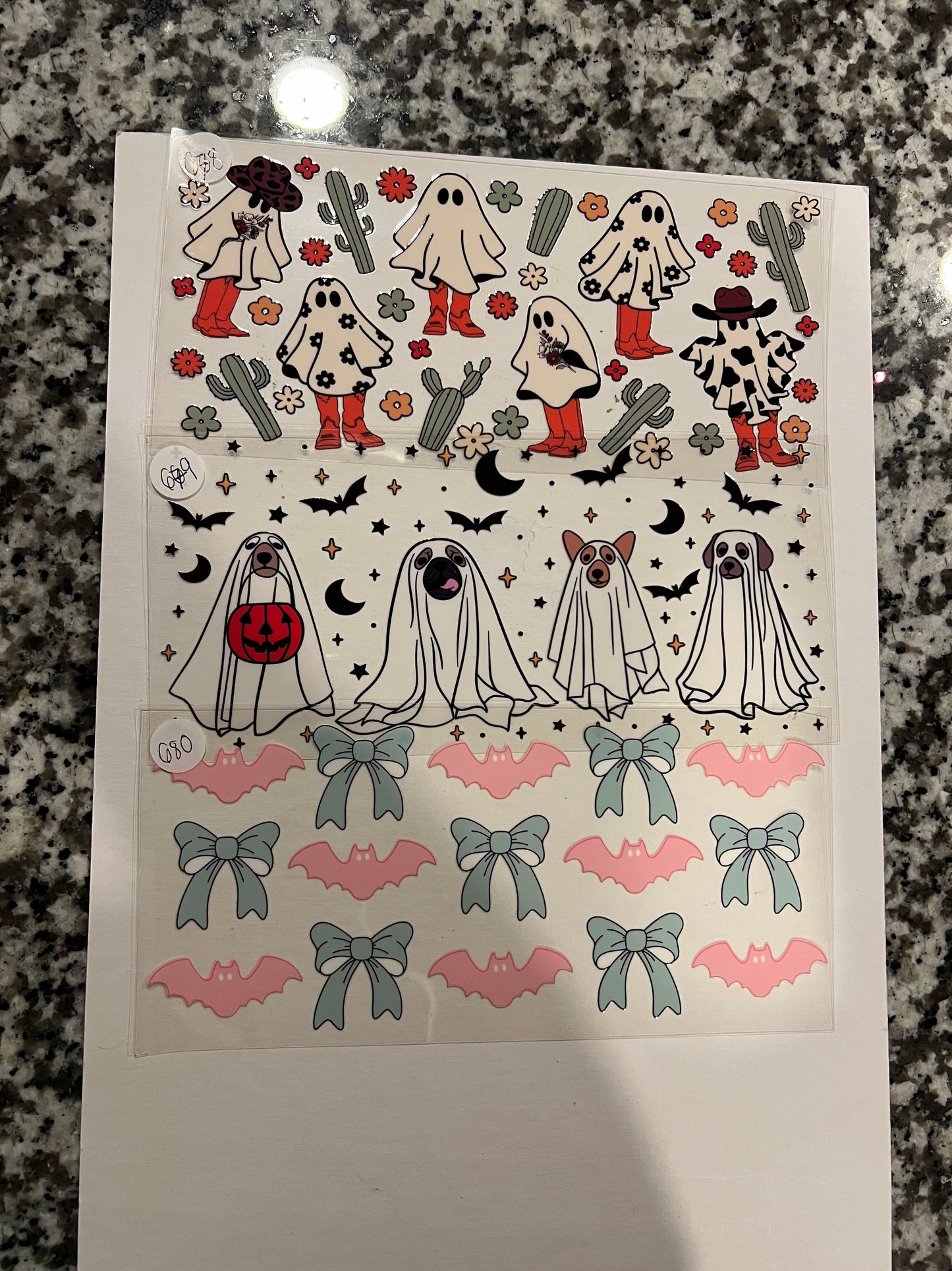 Halloween UVDTF Wraps