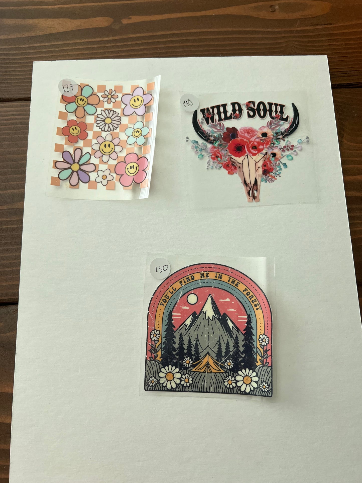 UVDTF Decals