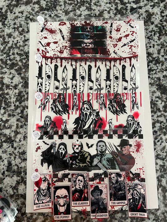 Halloween UVDTF Wraps