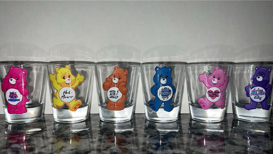 Swear Bears Shot Glasses